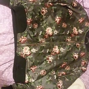 Rose puffer jacket